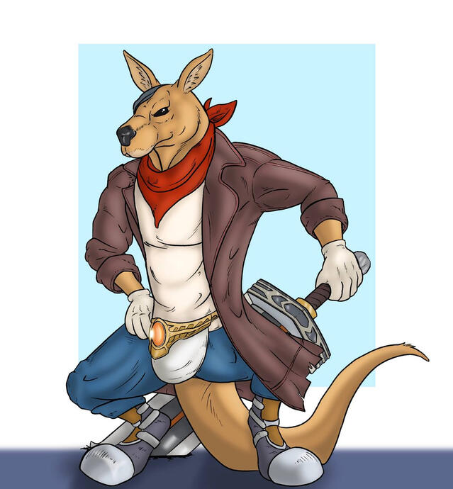 Garoo, the mercenary.